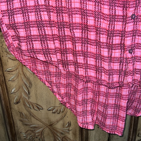 Free People Plaid Miles Tuxedo Shirt - Picture 8 of 10